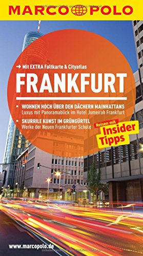 Image of MARCO POLO Reiseführer Frankfurt: Reisen mit Insider-Tipps. Mit EXTRA Faltkarte &amp; Reiseatlas